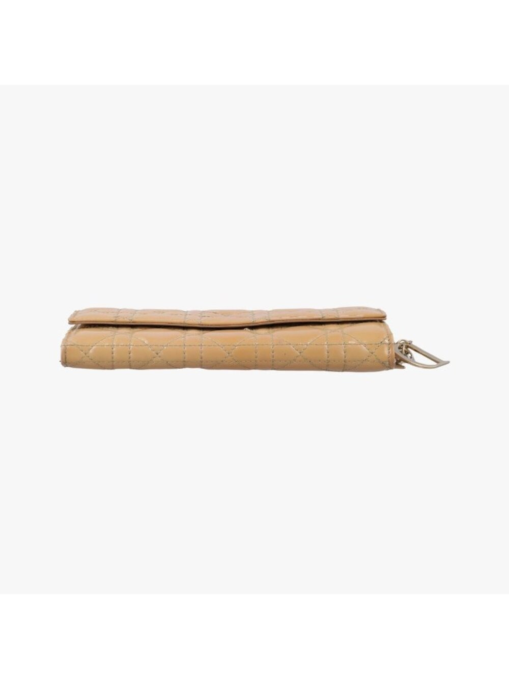 ★SOLD★ Dior Lady Cannage Beige Patent Handbag - Picture 3 of 15